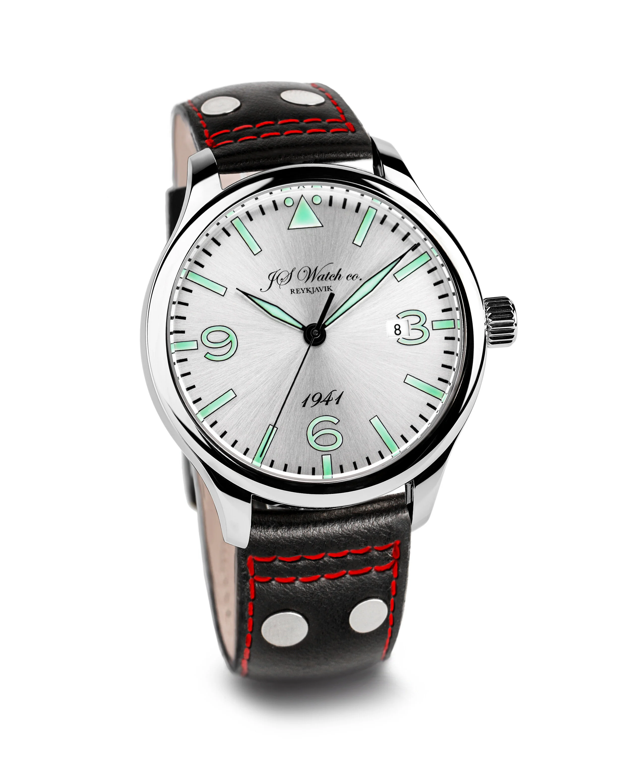 JS Watch Company Reykjavik — Frisland 1941 Silver